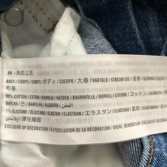 Abercrombie & Fitch A&R The Ankle Straight Ultra High Rise Jeans 30 10L 10 Long - Picture 5 of 5